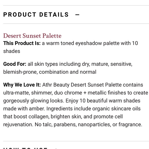 athr beauty eyeshadow palette - Picture 6 of 7